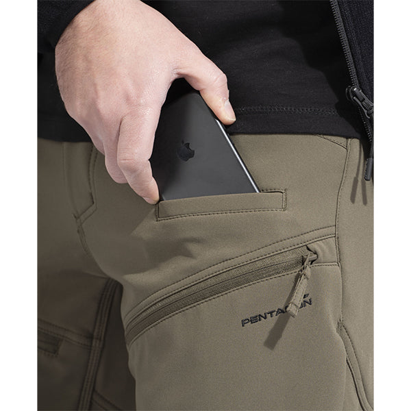 Outdoor-Hose RENEGADE TAIGA PANTS, Unisex, Black