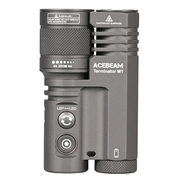 Suchscheinwerfer TERMINATOR M1 DUAL HEAD, 3'500 Lumen, kaltweiss 6500K  (inkl. Akku)