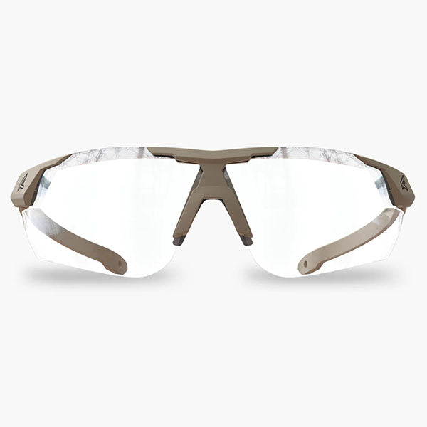 Schutzbrille PHANTOM RESQUE, Tan499 Frame, Clear Vapor Shield Lens (PR21VS)