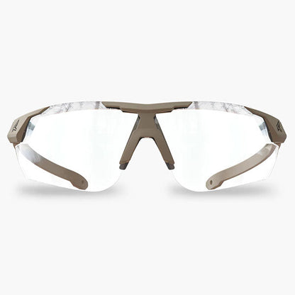 Schutzbrille PHANTOM RESQUE, Tan499 Frame, Clear Vapor Shield Lens (PR21VS)