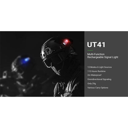 Multi-Signal LED-Lampe UT41 (inkl. Akku)