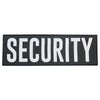 Klettabzeichen SECURITY, 100x300mm, weiss