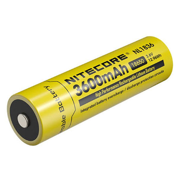 Akku 18650: NL1836 - 3'600mAh mit Schutzschaltung