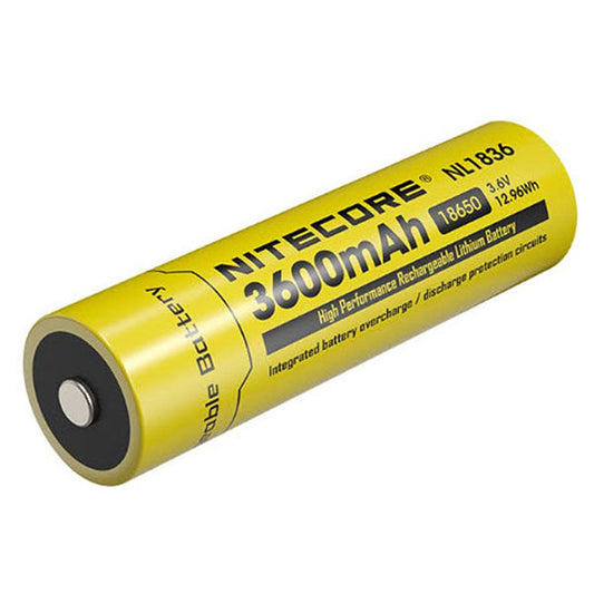 Akku 18650: NL1836 - 3'600mAh mit Schutzschaltung