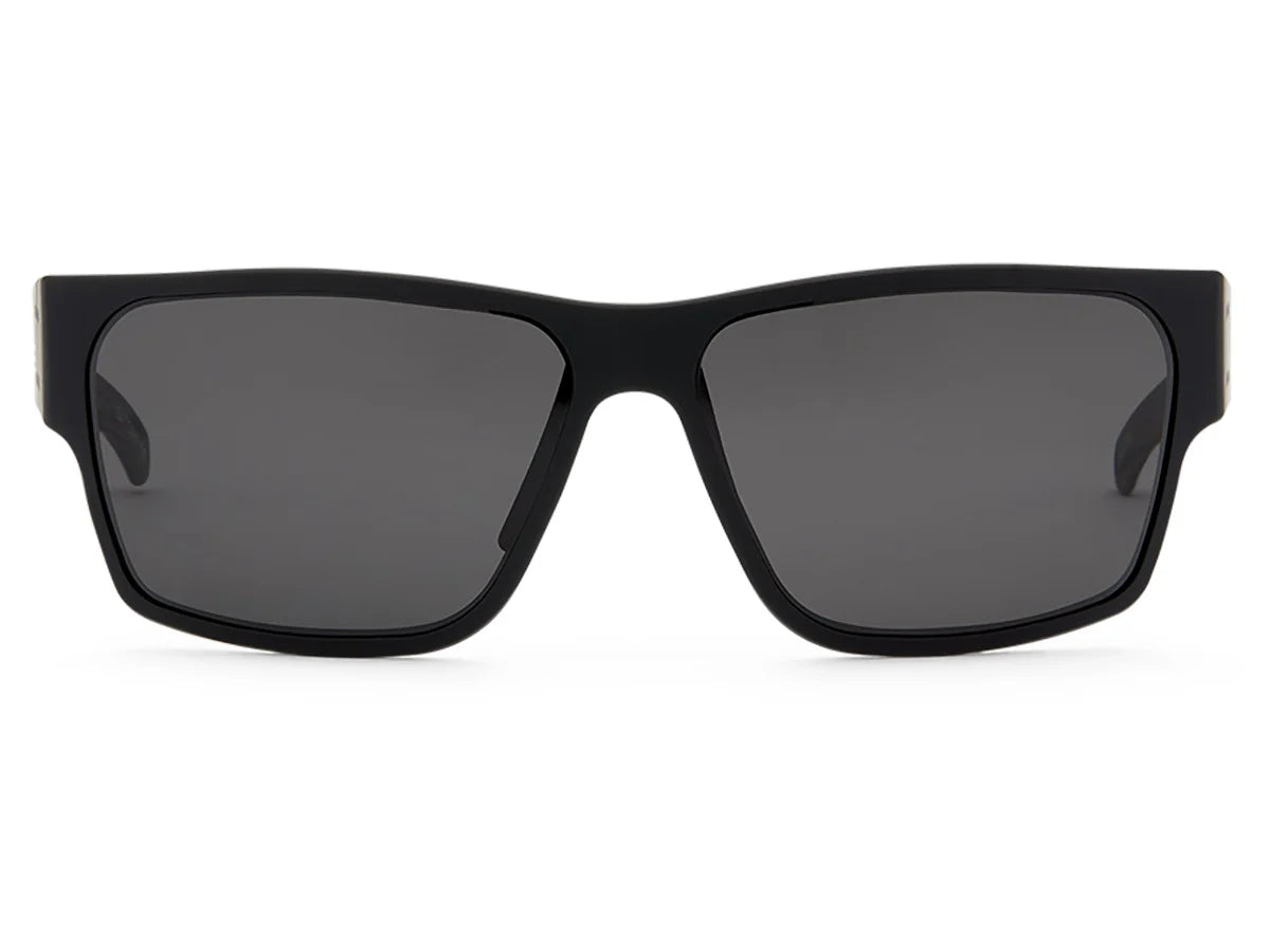 DELTA MILSPEC BALLISTIC, black anodized, black Logo, smoke w/ anti-fog