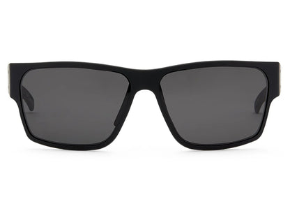 DELTA MILSPEC BALLISTIC, black anodized, black Logo, smoke w/ anti-fog