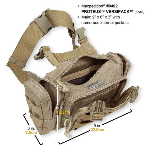 PROTEUS VERSIPACK, schwarz