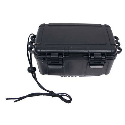 Kunststoff-Box, wasserdicht, Schwarz, 20 x 11.5 x 8.5 cm