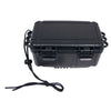 Kunststoff-Box, wasserdicht, Schwarz, 20 x 11.5 x 8.5 cm
