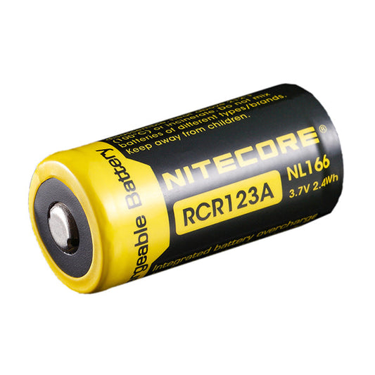 LITHIUM IONEN AKKU TYP 16340 / RCR123 - mit Schutzschaltung