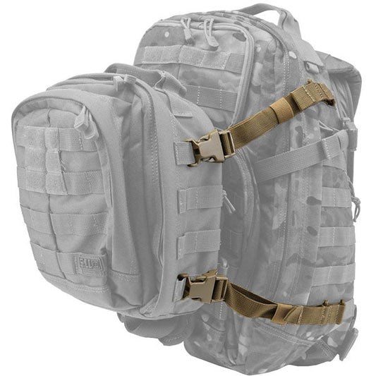 RUSH TIER Befestigungsgurte (4er PACK), Black