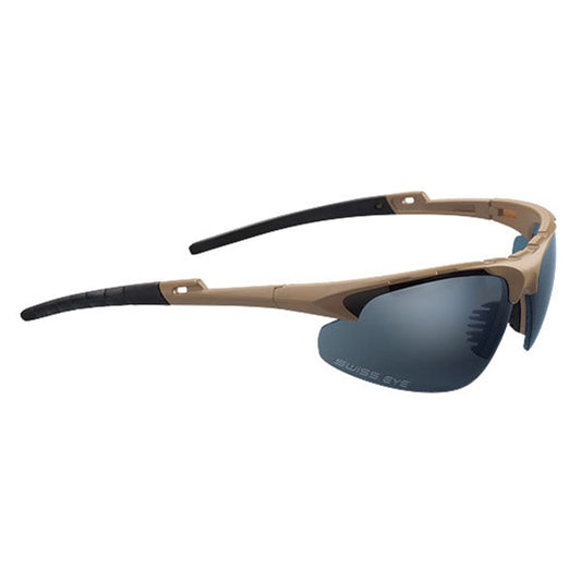 APACHE, smoke, orange & clear Linsen, Frame: rubber brown