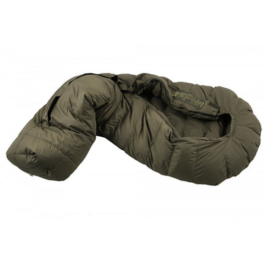 XP DOWN 1000 Daunenschlafsack, Grösse M, Reissverschluss Mitte, Olive