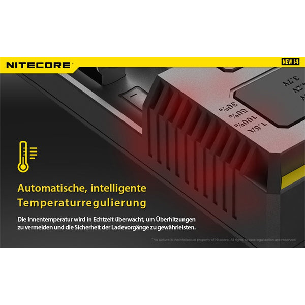 INTELLIGENTES AKKU-LADEGERÄT, NC-NUi4