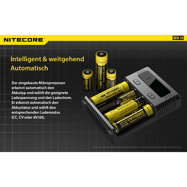 INTELLIGENTES AKKU-LADEGERÄT, NC-NUi4