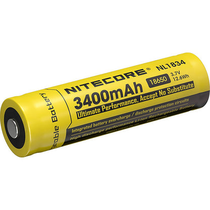 Akku 18650: NL1834 - 3'400mAh mit Schutzschaltung