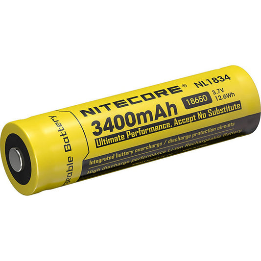 Akku 18650: NL1834 - 3'400mAh mit Schutzschaltung