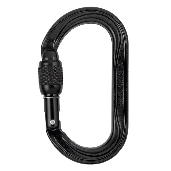 Taktischer Ovalkarabiner OXAN, Screw-Lock
