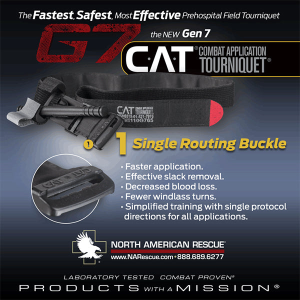 C.A.T GEN7 Original TOURNIQUET, schwarz