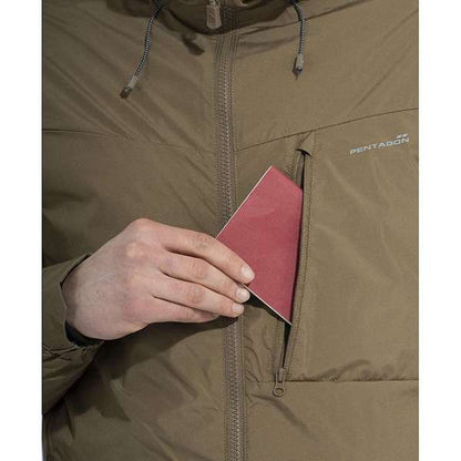 Windbreaker ANEMOS, maroon red