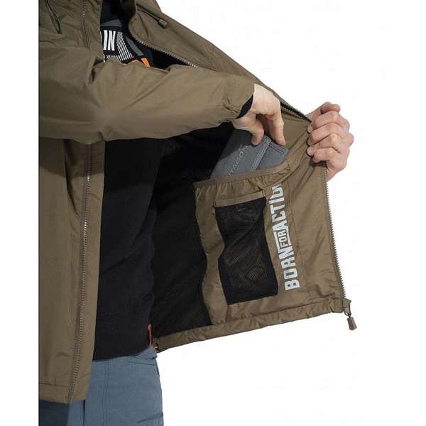 Windbreaker ANEMOS, maroon red