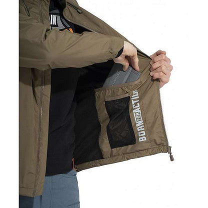 Windbreaker ANEMOS, maroon red