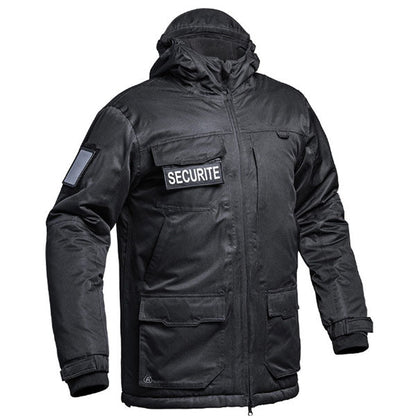 Hardshell Parka WF 150 SECU-ONE FLAP SECURITE, black