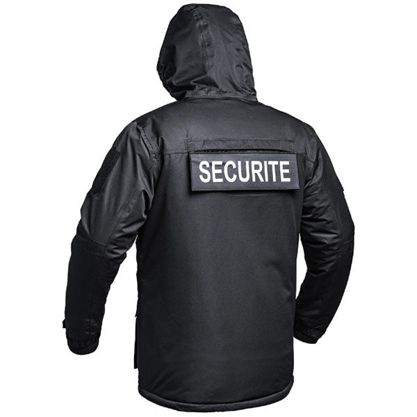 Hardshell Parka WF 150 SECU-ONE FLAP SECURITE, black