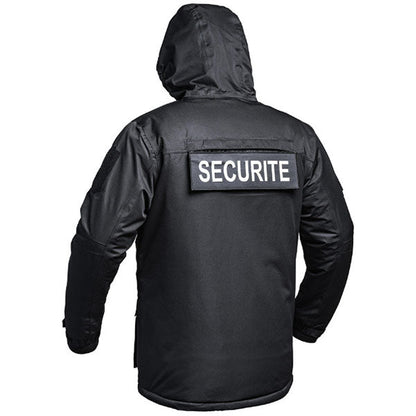 Hardshell Parka WF 150 SECU-ONE FLAP SECURITE, black