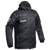Hardshell Parka WF 150 SECU-ONE FLAP SECURITE, black