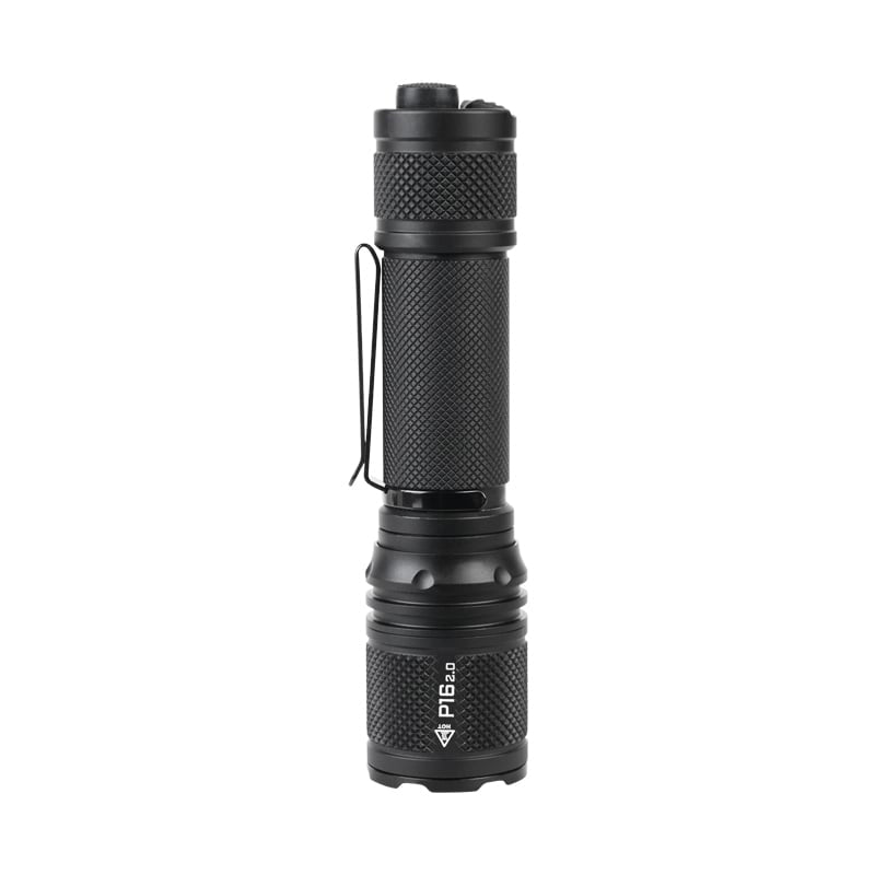 Taktische LED-Taschenlampe P16 2.0, 3'000 Lumen (inkl. Akku)