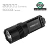 Suchscheinwerfer X30 Dual-Source, 20'000 Lumen, kaltweiss 6500K (inkl. Akkus)