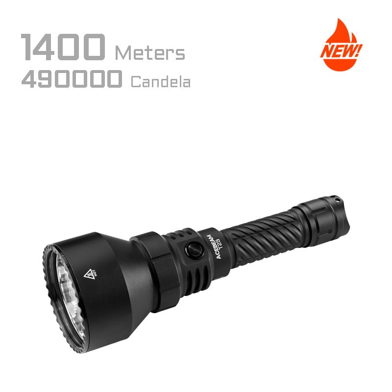 LED-Taschenlampe T29 Ultra Long Range Hunting Flashlight, 2'900 Lumen, (inkl. Akku)