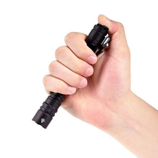 Taktische LED-Taschenlampe TAC 2AA, 1'600 Lumen (inkl. Akku)