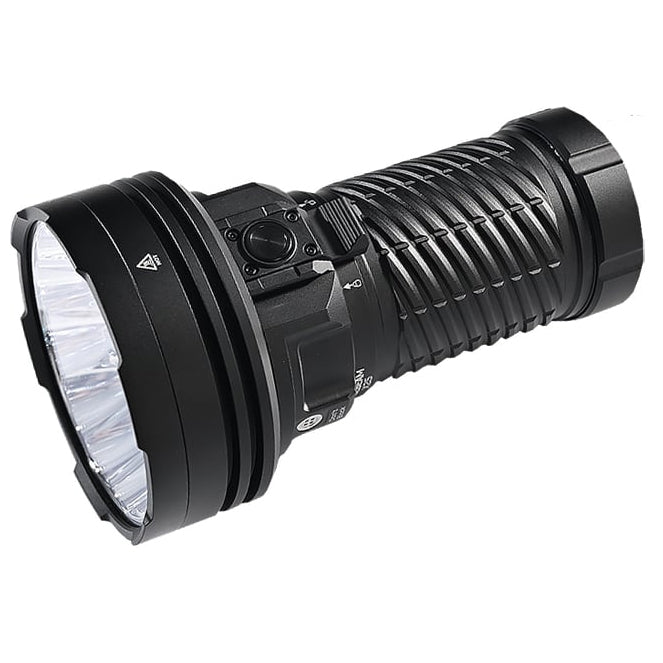 LED-Taschenlampe X25 CREE, 23'000 Lumen (inkl. eingebautem Akku-Pack und Fast-Charger)