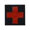 Morale Patch Klettabzeichen MEDIC CROSS reflective/Laser