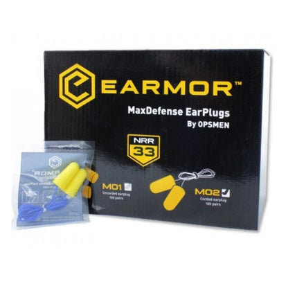 M02 MAX DEFENSE Earplugs (60er Box)