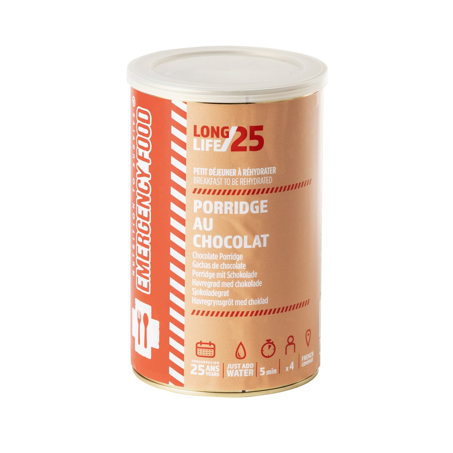 Chocolate Porridge, Dose à 5 Portionen
