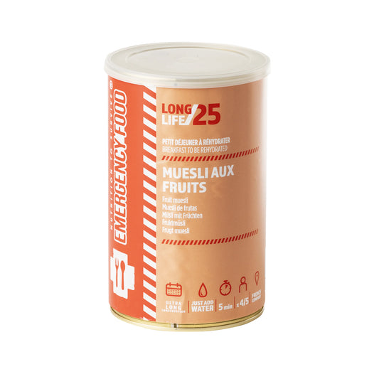 Fruit Muesli, Dose à 5 Portionen (Low Fat / Gluten-Free)