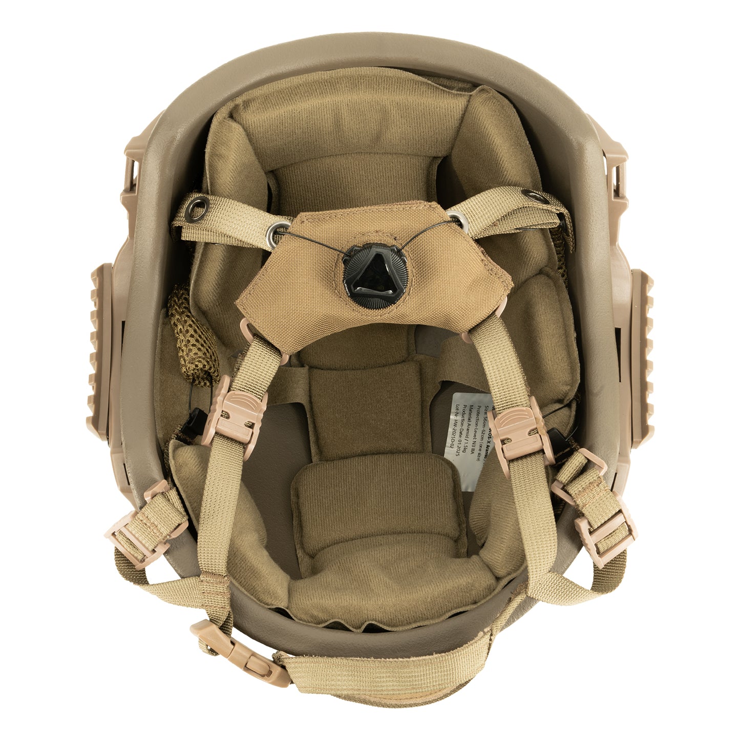 Ballistischer Schutzhelm KRANOS-X Aramid, Level NIJ IIIA