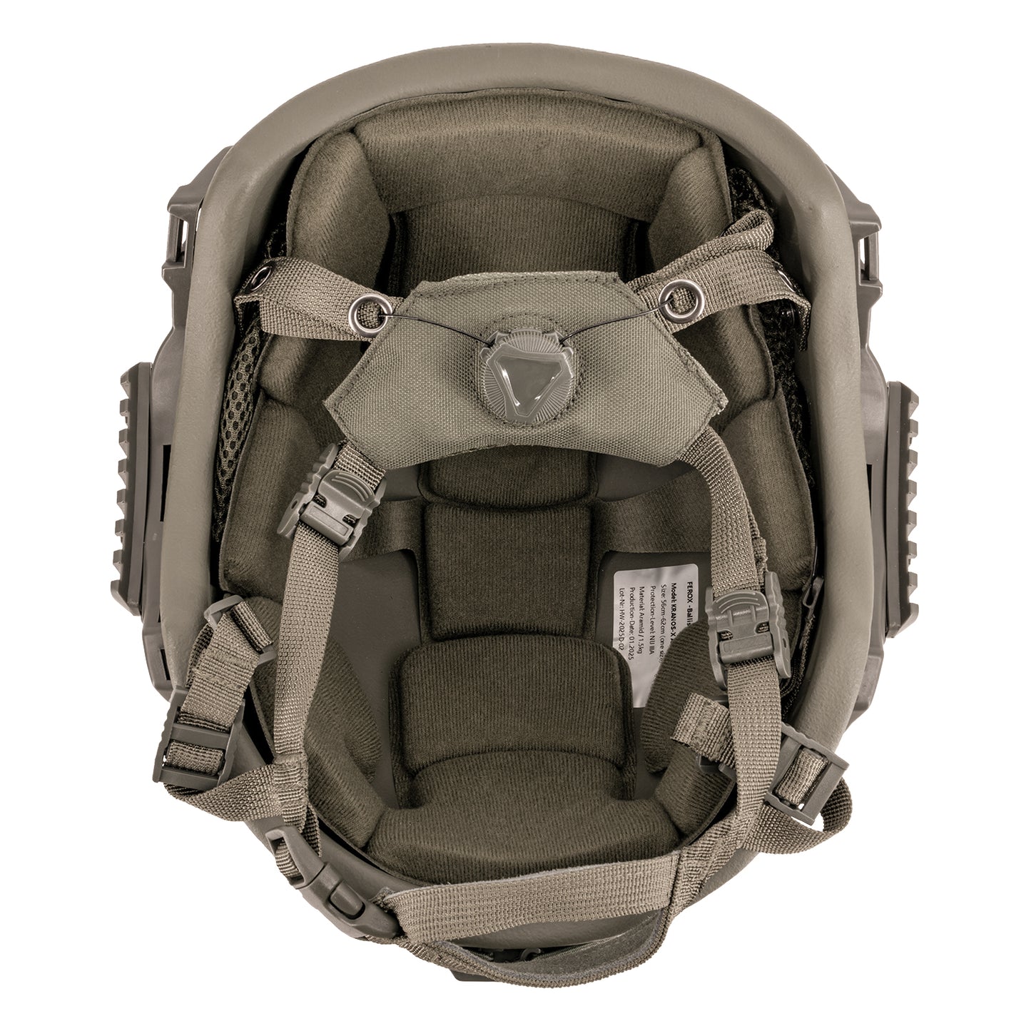 Ballistischer Schutzhelm KRANOS-X Aramid, Level NIJ IIIA