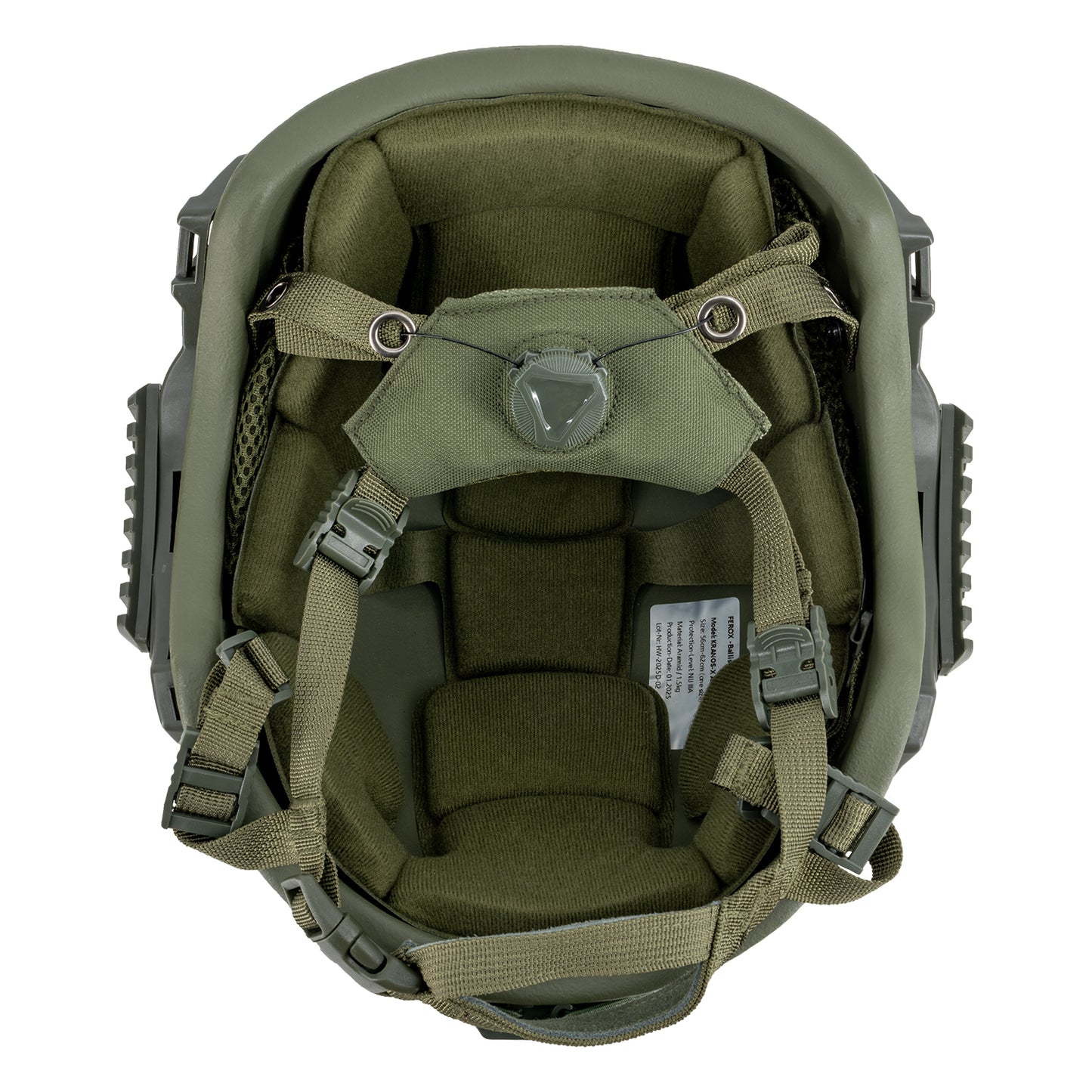 Ballistischer Schutzhelm KRANOS-X Aramid, Level NIJ IIIA