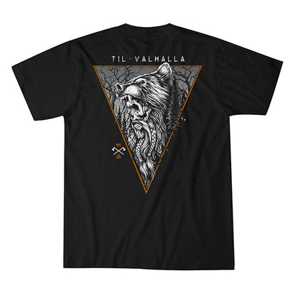  T-Shirt VIKING BEAR, black