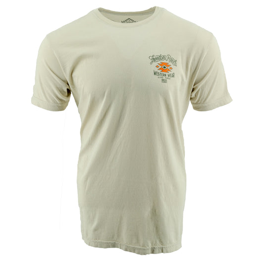 T-Shirt WESTERN WEAR SS TEE, off white