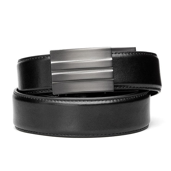 Waffengurt LEATHER GUN BELT X2, Black