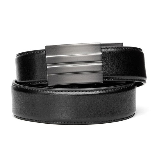 Waffengurt LEATHER GUN BELT X2, Black