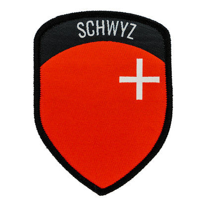 Klettabzeichen Kantonswappen Schwyz