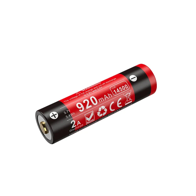 Akku 14GT-92UR Lithium Ionen 920mAh (14500)