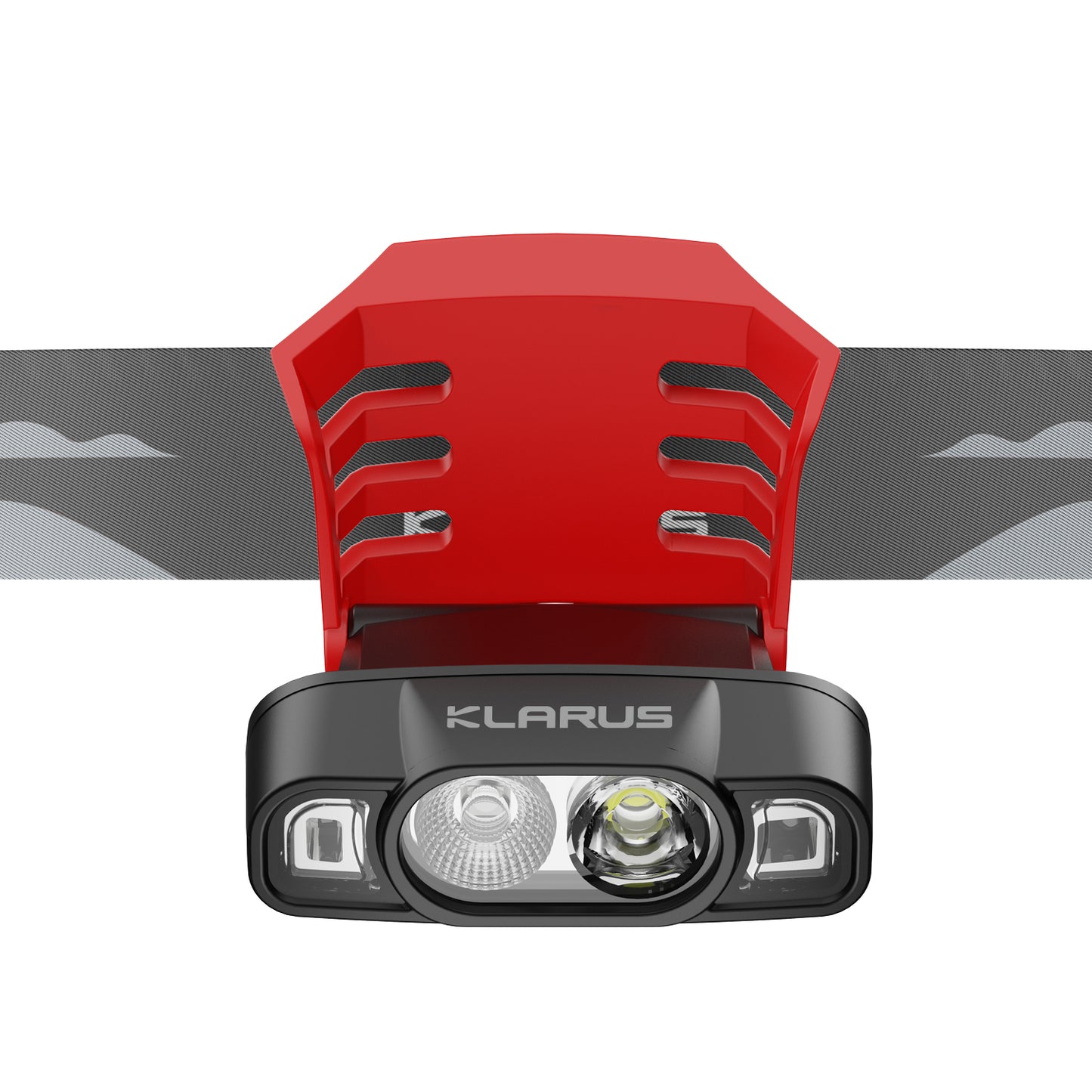 LED Clip-On Stirnlampe HC3 PRO, 260 Lumen (inkl. Akku), Black-Red