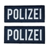 Klettabzeichen POLIZEI, 35x80mm, navy (2 Stk)